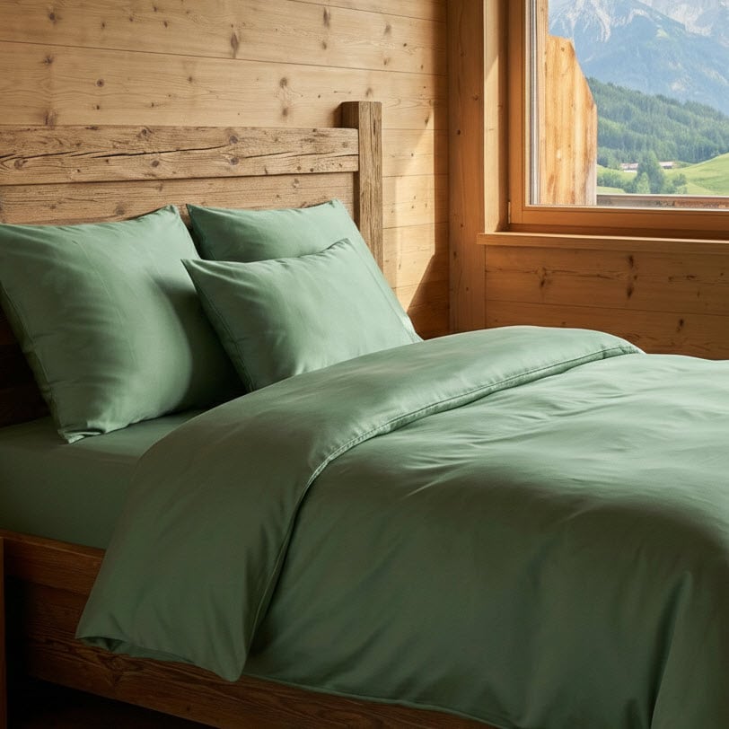 Bettwäsche Feinsatin Baumwolle - hirsekissen.ch Bettwäsche Feinsatin Baumwolle